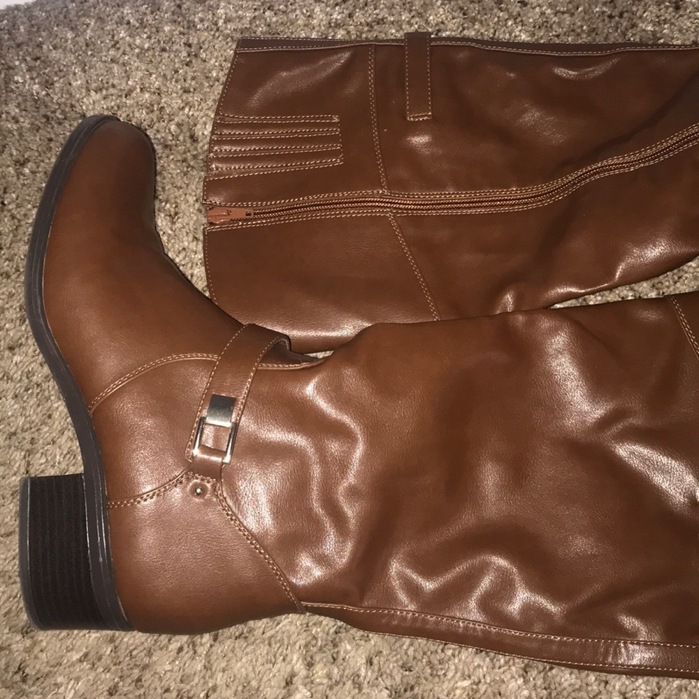 Brown Alfani Riding Boots